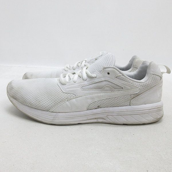 H 【28cm】プーマ/PUMA 194143 NRGY ラプチャー メッシュスニーカー/白/MENS 19【中古】 - メルカリ