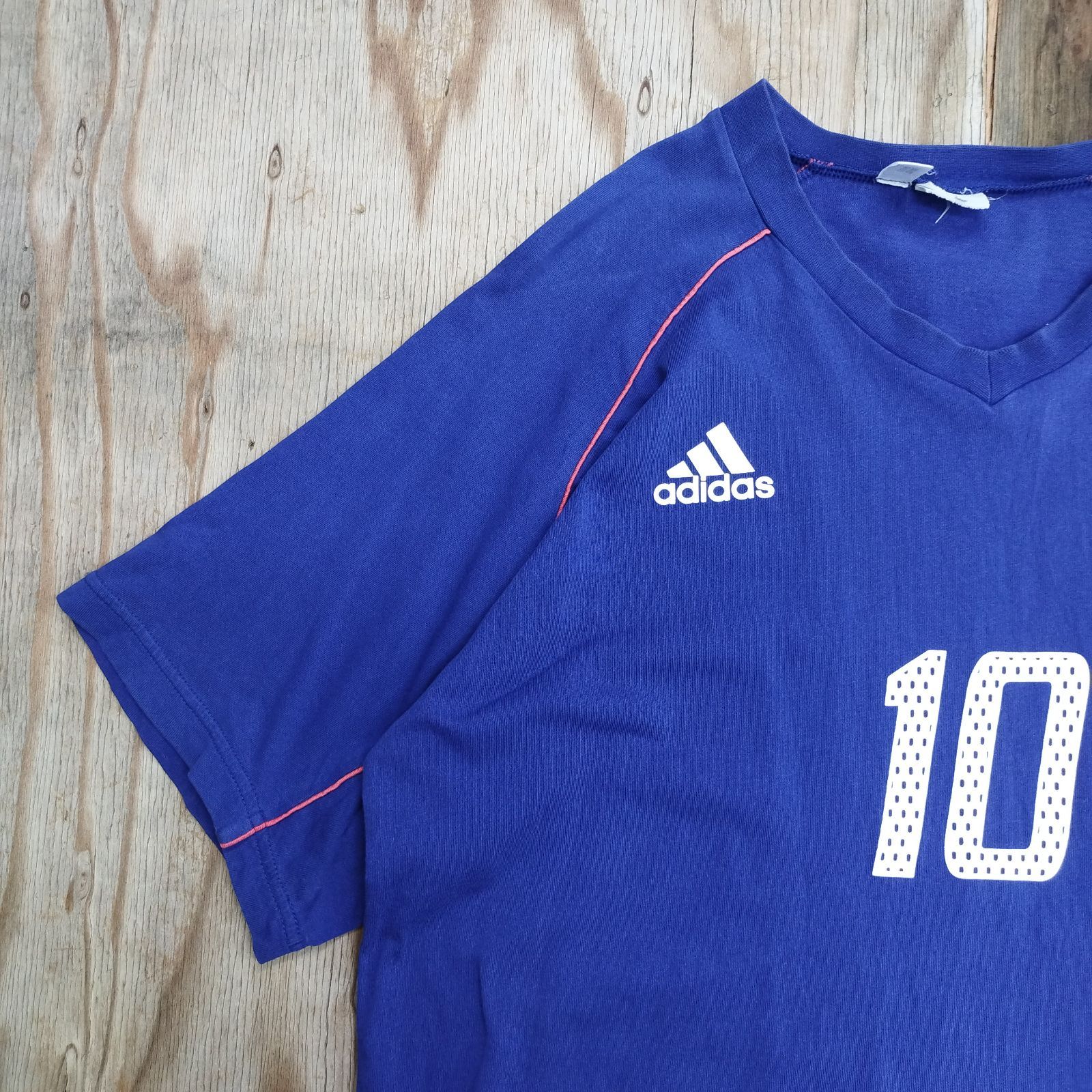 支給品　日本代表　キリンKIRIN　アディダス　半袖ユニフォーム adidas アディダス KIRIN キリン サッカー 日本代表 応援グッズ 半袖 T