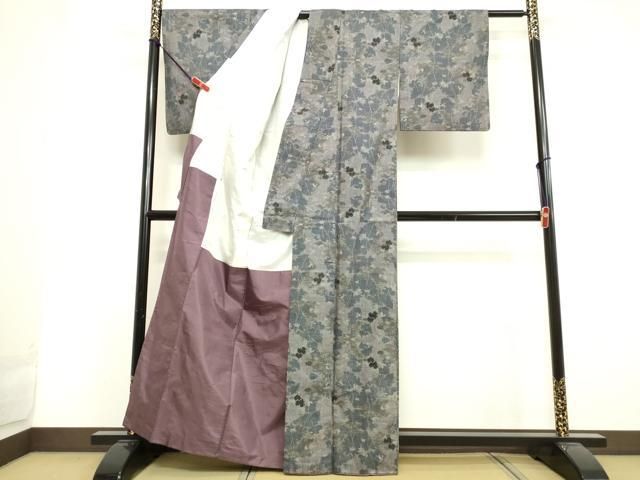 平和屋着物○山下晴三 京友禅競技大会受賞 訪問着 宝尽くし 黒地