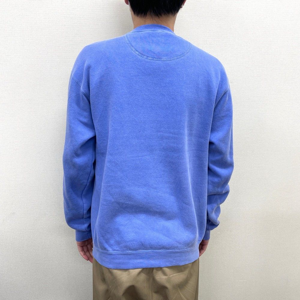 オーセンティック ピグメント 刺繍 プリント スウェットシャツ メキシコ製 XL 90年代 Authentic Pigment スウェットシャツ 刺繍 メンズXL 古着 90s