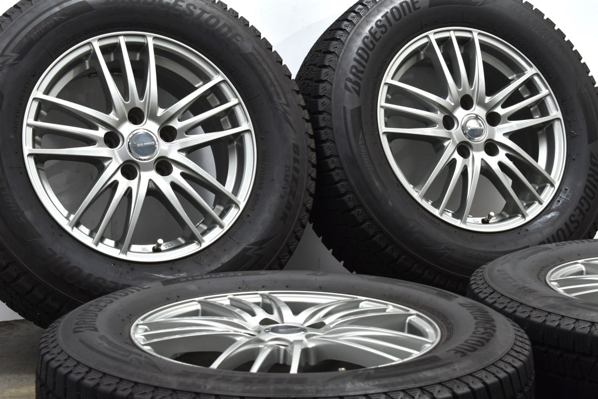 ブリザック215/70R16 ホイール付4本セットDM-V3,V2 デリカD5他 デリカD