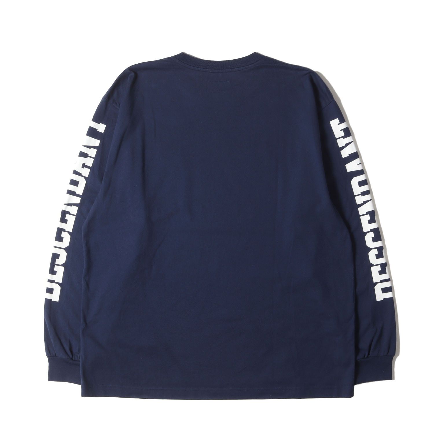 DESCENDANT ディセンダント Tシャツ サイズ:2 20SS TEAMロゴ ロングスリーブ ポケット Tシャツ (EAM CREW NECK  LS) ネイビー 紺 トップス カットソー 長袖【メンズ】 - メルカリ