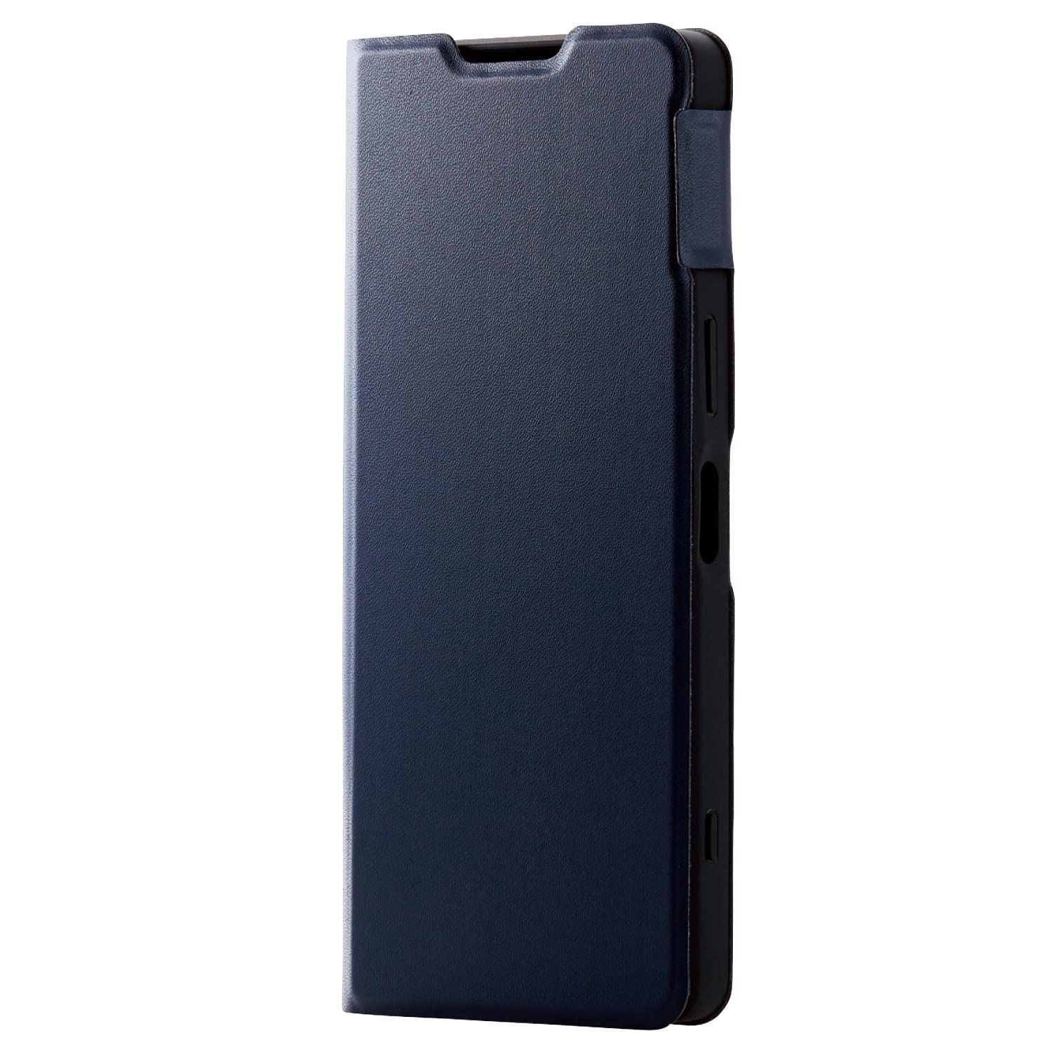 【特価商品】超軽量 マグネット付きフラップ 薄型 手帳型 レザー カバー ケース ネイビー SOG06) / (SO-51C IV PM-X221PLFUNV 1 Xperia エレコム