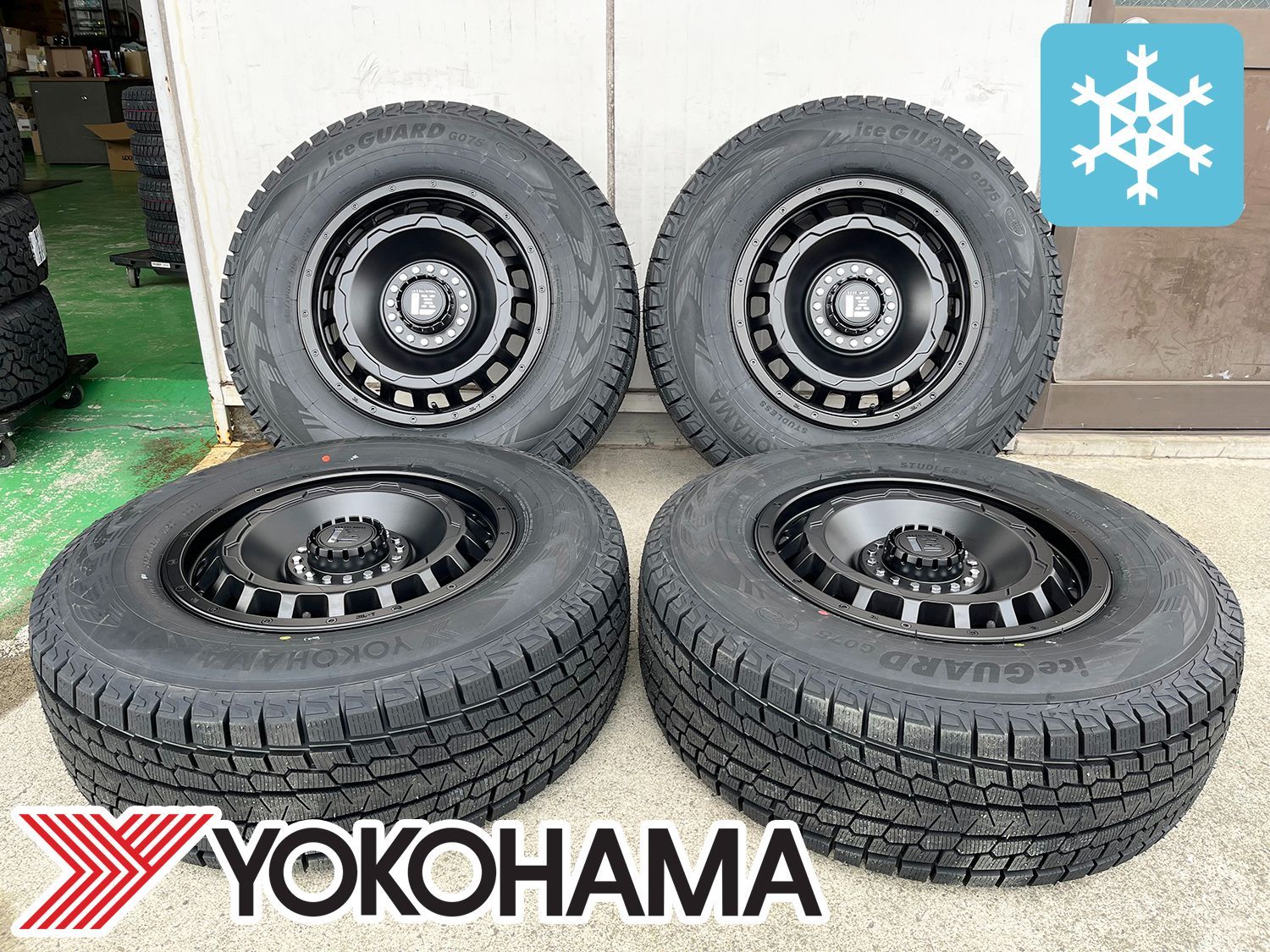 プラド150 スタッドレスホイル付き 4本セット即納 ランドクルーザー 