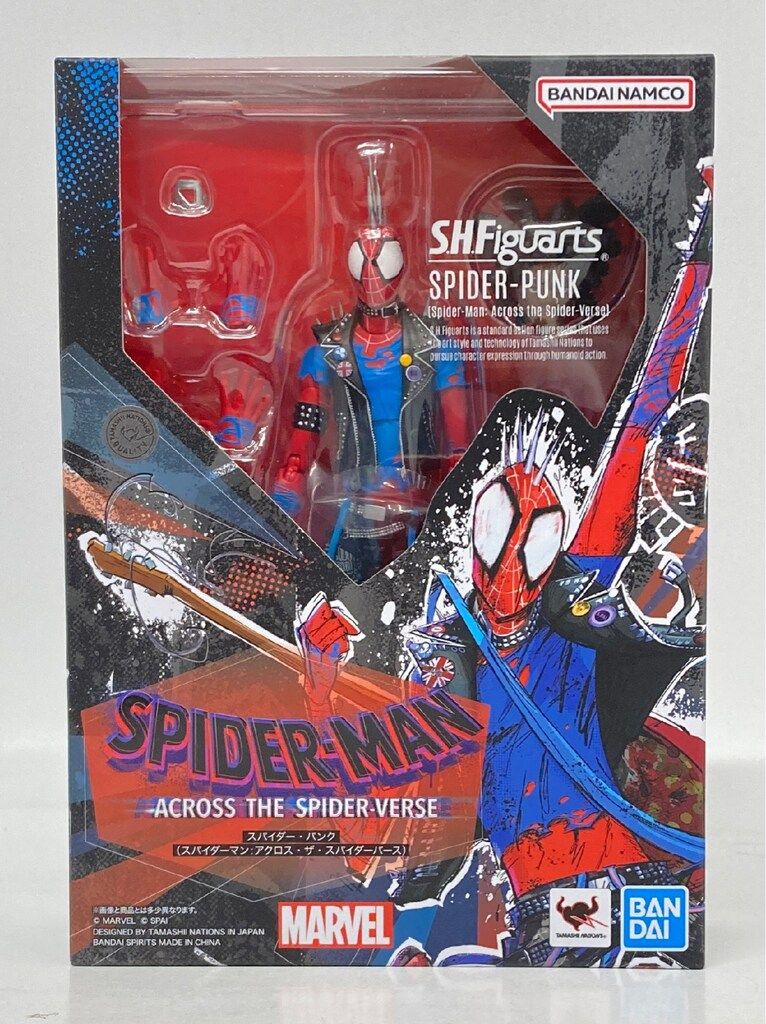 現状品 S.H.Figuarts スパイダー・パンク(スパイダーマン:アクロス・ザ 