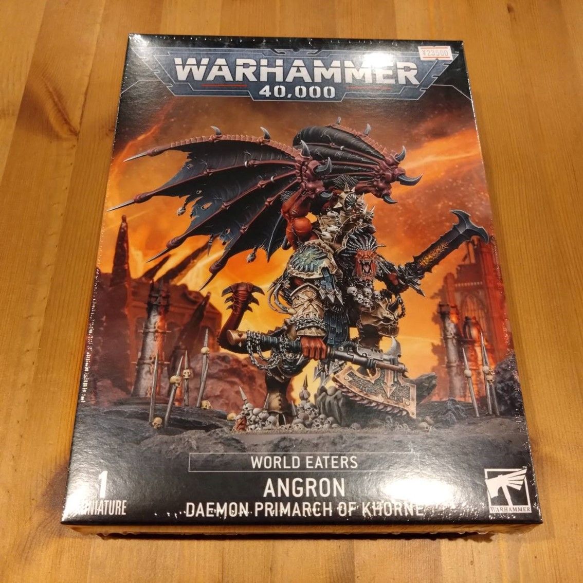 ウォーハンマー40,000　ワールドイーター　コーンの総魔長アングロン ANGRON DAEMON PRIMARCH OF KHORNE