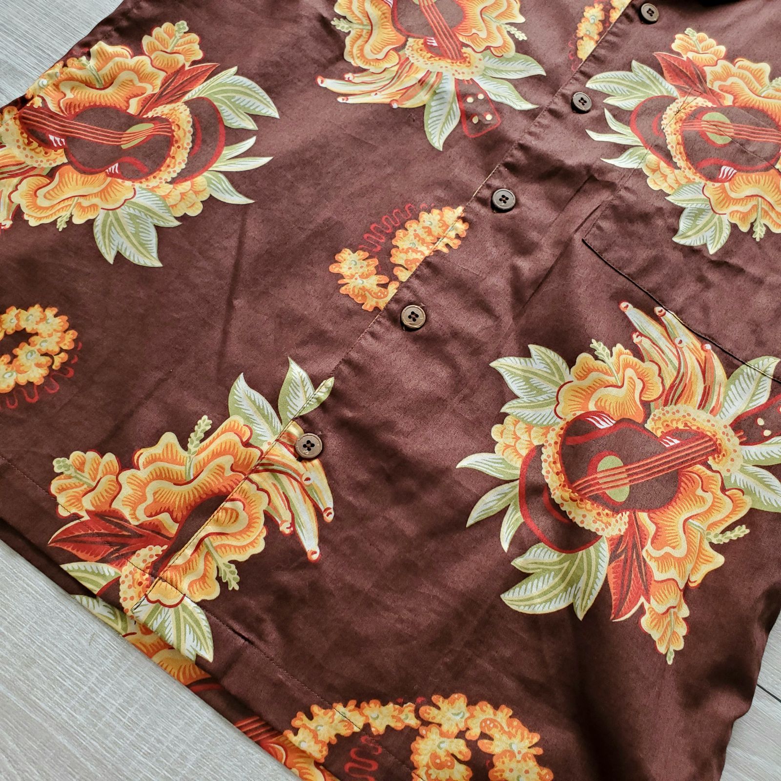 パタロハ　アロハシャツ 赤と白 花柄 パタゴニア　pataloha Sサイズ 99年 pataloha Cotton Aloha Shirts 赤 S patagonia パタゴニア