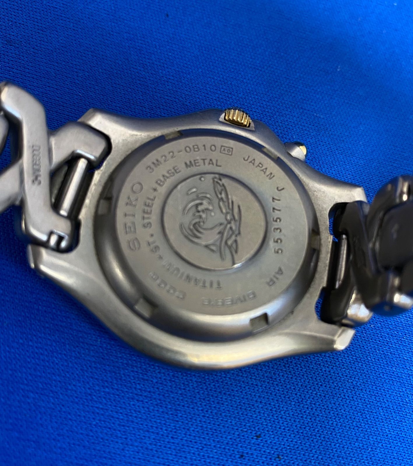 SEIKO セイコー 3M22-0B10 腕時計 ウォッチ メンズ アナログ - メルカリ
