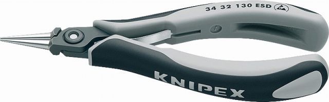 クニペックス(KNIPEX)ESDエレクトロニクスプライヤー130mm 3432-130ESD