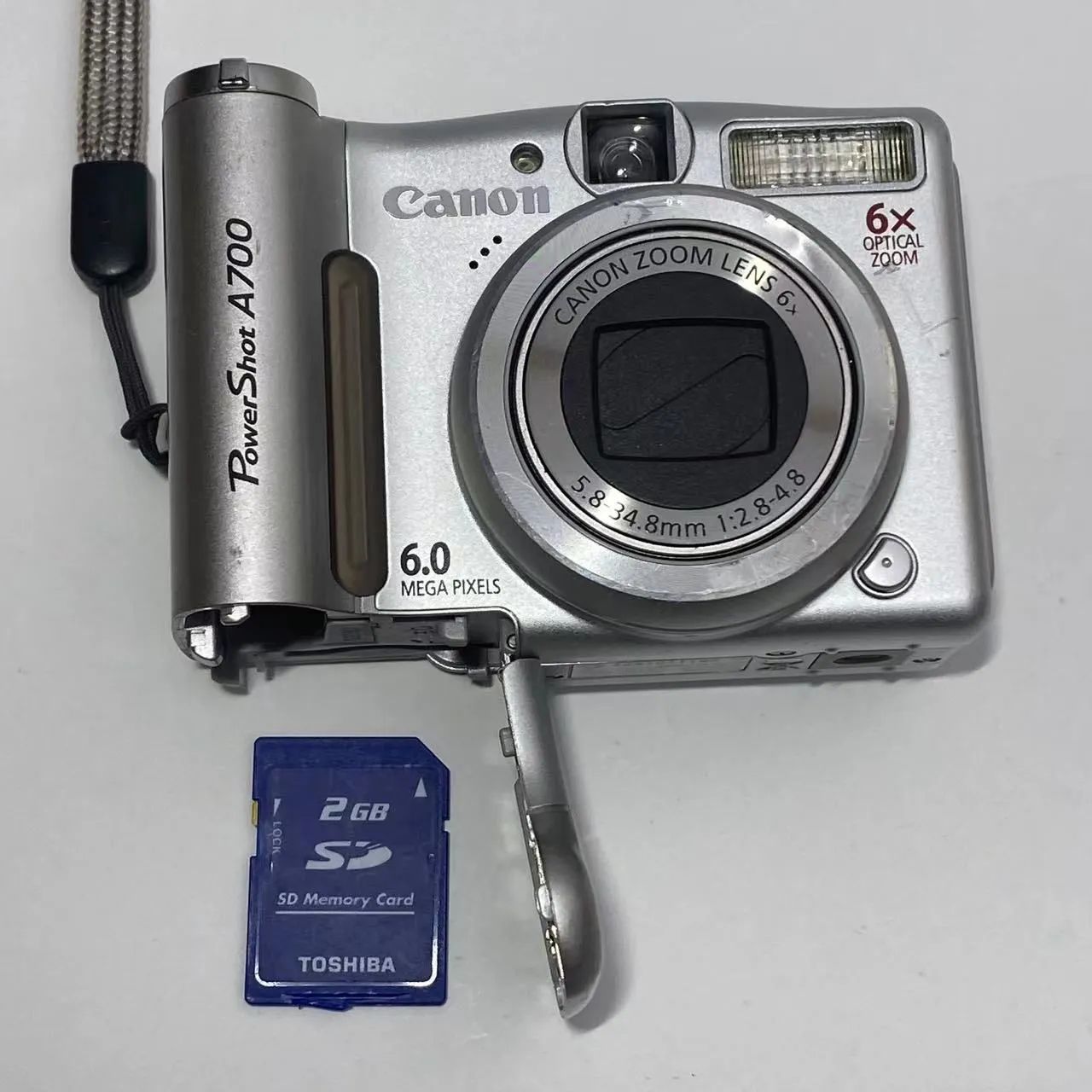 Canon PowerShot A700 デジタルカメラ デジカメ 動作確認済み - メルカリ
