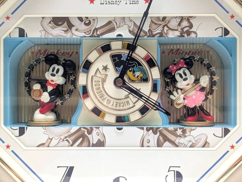 d*7様 ディズニーからくり時計、FW695G 希少品 ☆動作良好 希少品☆ SEIKO セイコー ディズニータイム FW695G