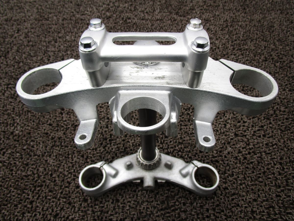 ゼファー400トップブリッジ＆ステム 39π ゼファー400 トップブリッジ ステム △A3770！ZR400C カワサキ