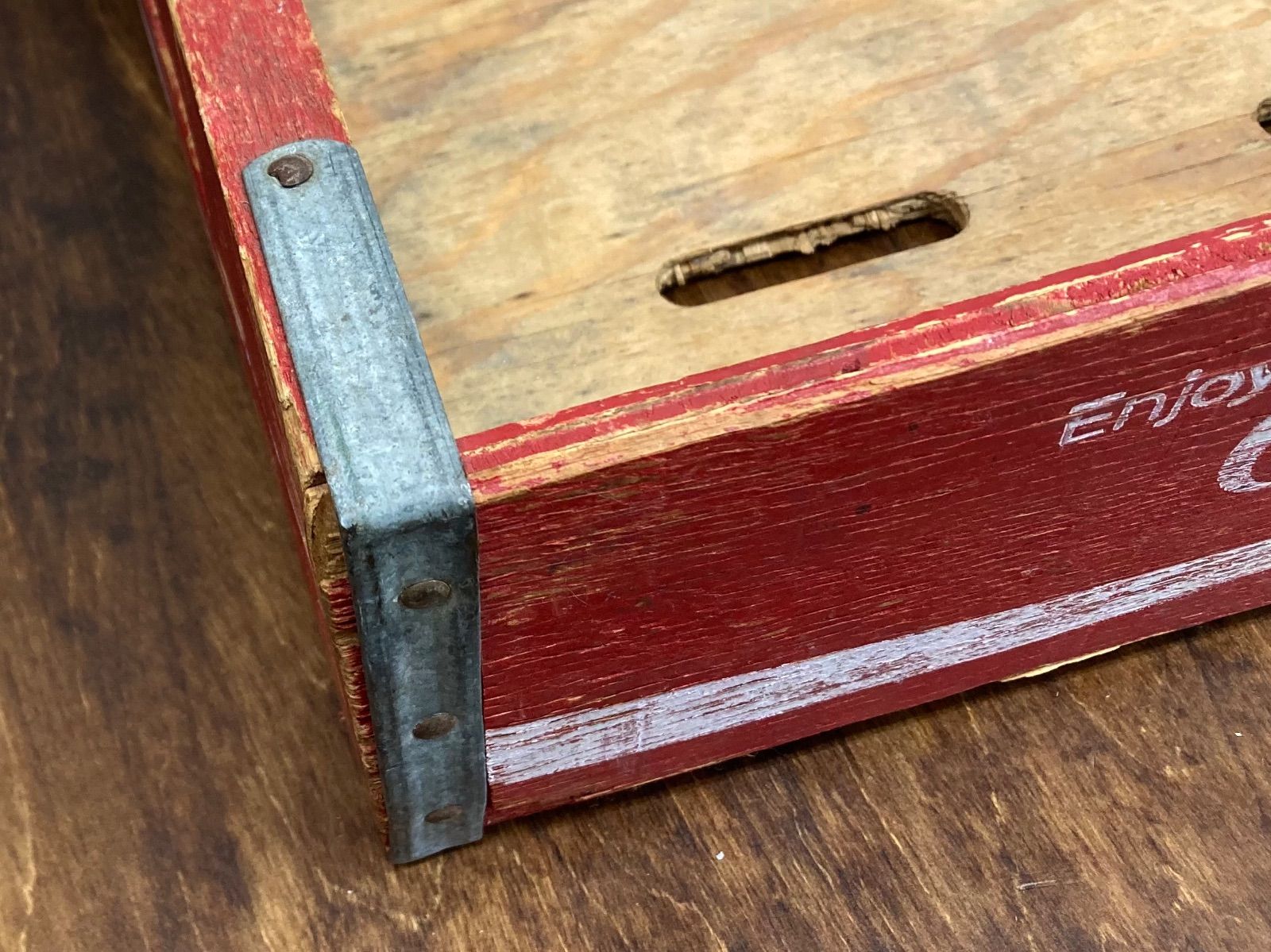 1970's アメリカ製 Coca Cola コカ・コーラ ヴィンテージ ウッド