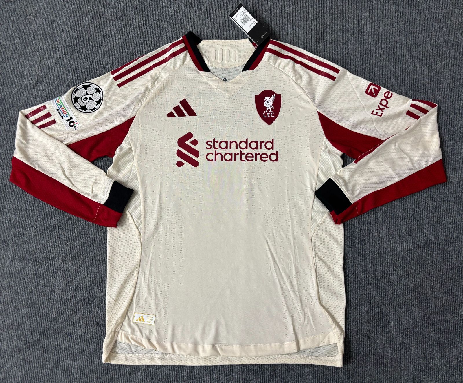 25-26 リバプール アウェイユニホーム 欧州チャンピオンズリーグ 7番