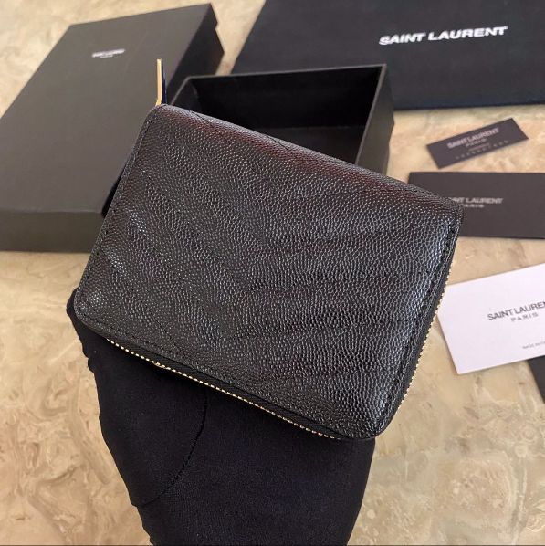 Saint laurent paris サンローラン パリ YSL 2つ折り財布 レデイース ...