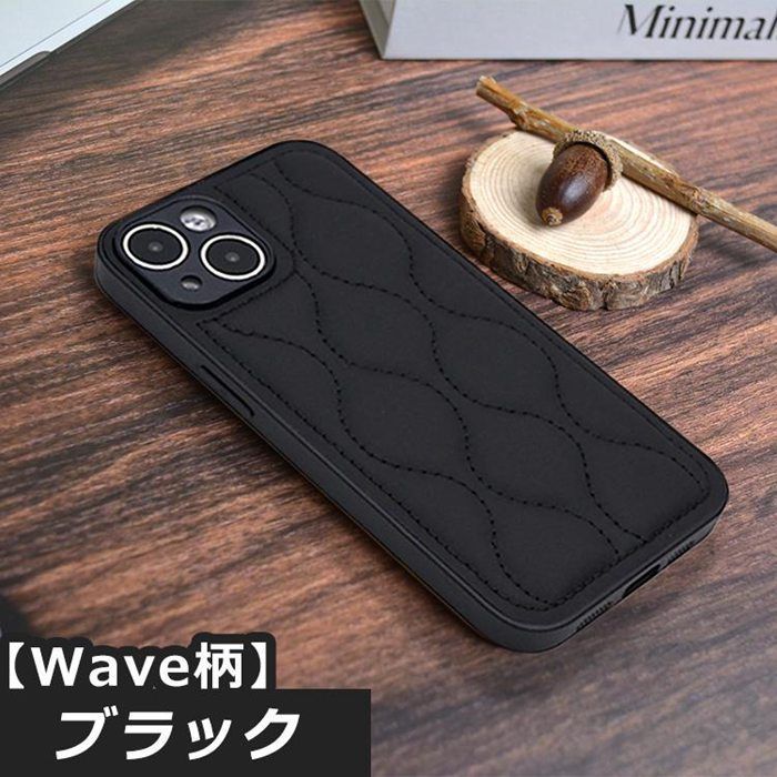 新品未使用❣️キルティング ケース ブラック メルカリ