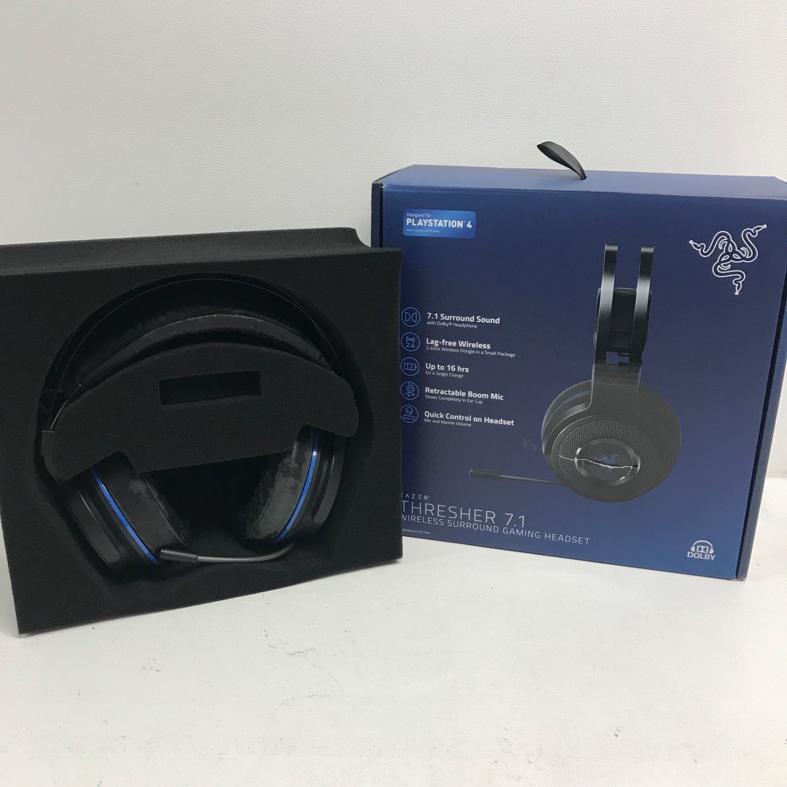 M1003G6 RAZER THRESHER 7.1 ワイヤレスサラウンド ゲーミングヘッド 
