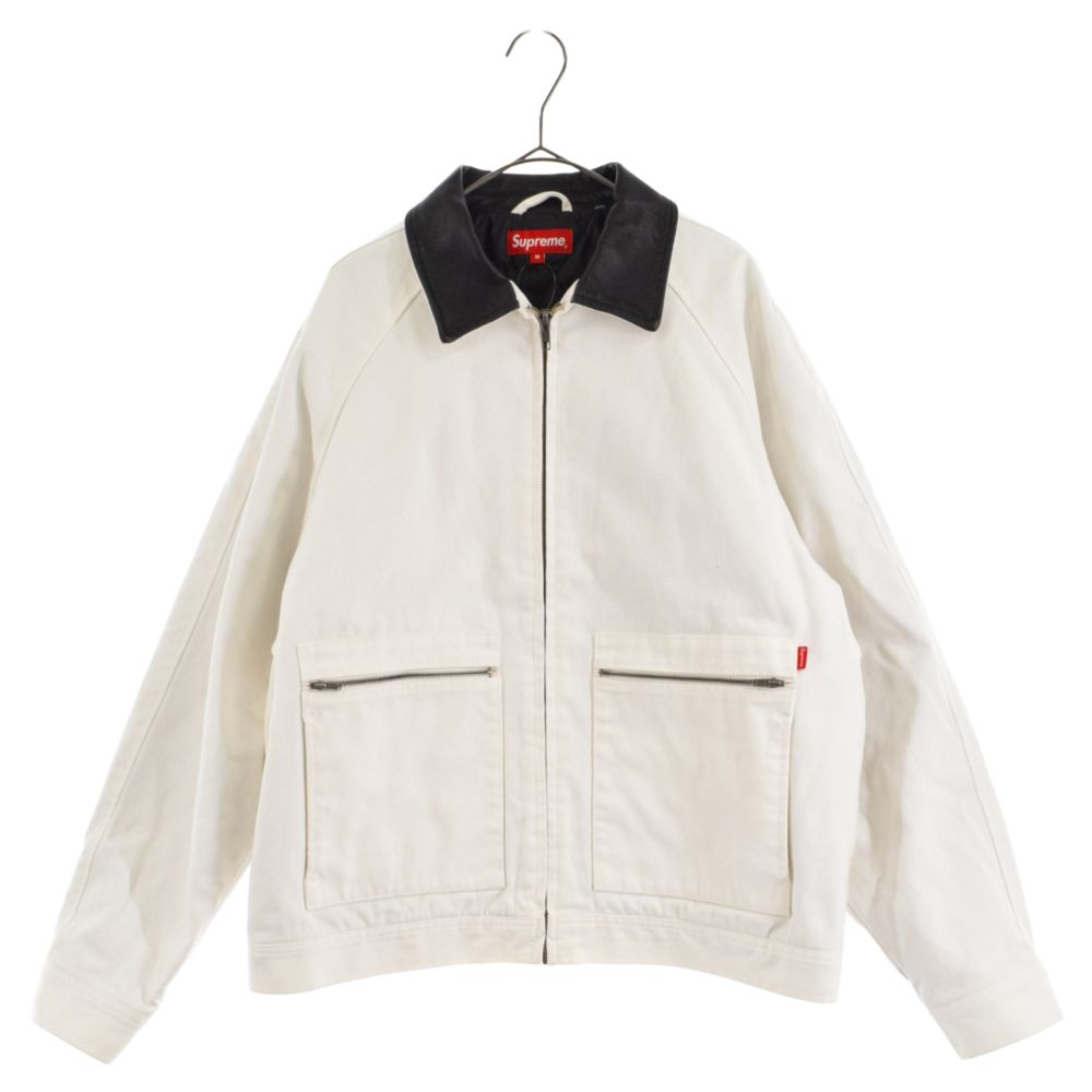 SUPREME (シュプリーム) 20AW Leather Collar Work Jacket レザー ...