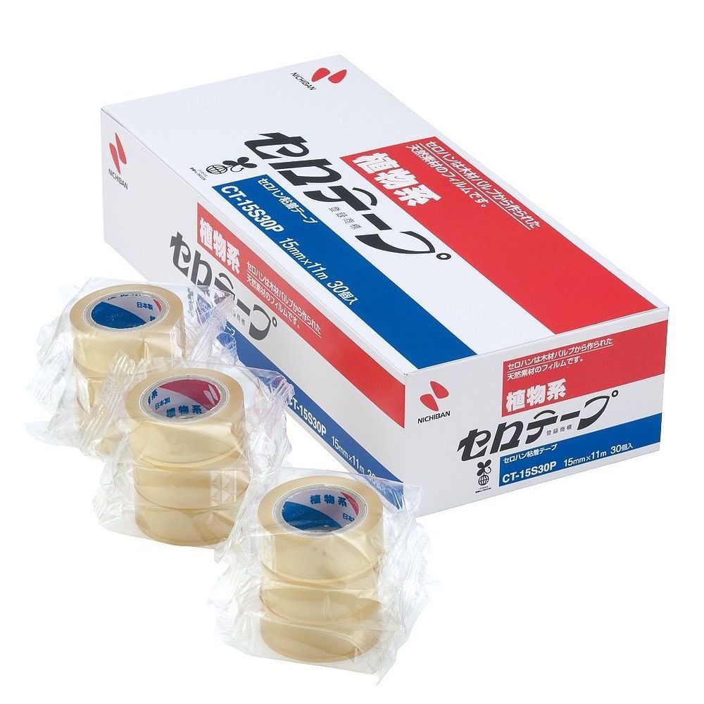 まとめ買い ニチバン セロテープ 小巻 30巻入 15mm×11m CT-15S30P ×3セット