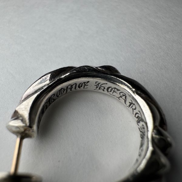 CHROME HEARTS/クロムハーツ SCROLL HOOP SML/スクロール フープ