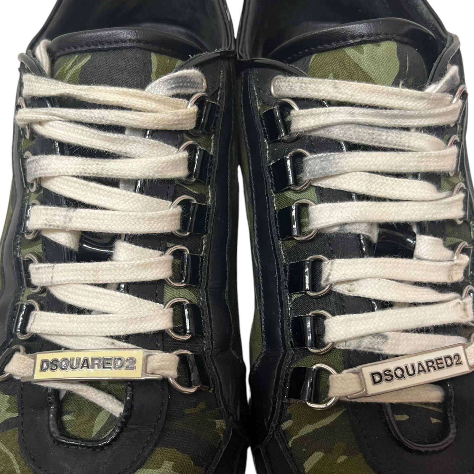 DSQUARED2 (ディースクエアード) Taglia 迷彩柄 スニーカー SNM0404 