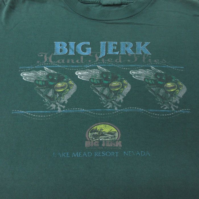 XL/古着 半袖 ビンテージ Tシャツ メンズ 90s 虫 BIG JERK クルー