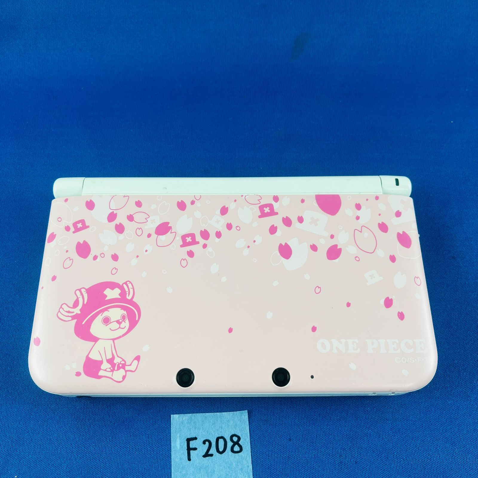 F208 通電 ニンテンドー3DS LL ワンピース ONE PIECE アンリミテッド ワールドR アドベンチャーパック チョッパー ピンクVer 本体のみ 任天堂 Nintendo