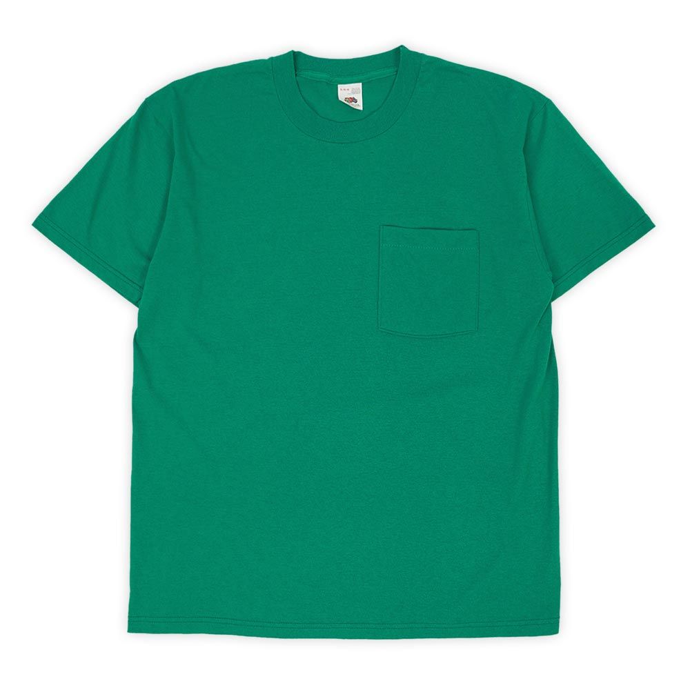 ブランク 無地 XL USA製 80s ポケTシャツ シングル フルーツ