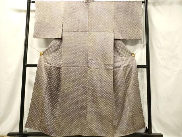 平和屋着物□上質な小紋 霞草花文 暈し染め やまと誂製