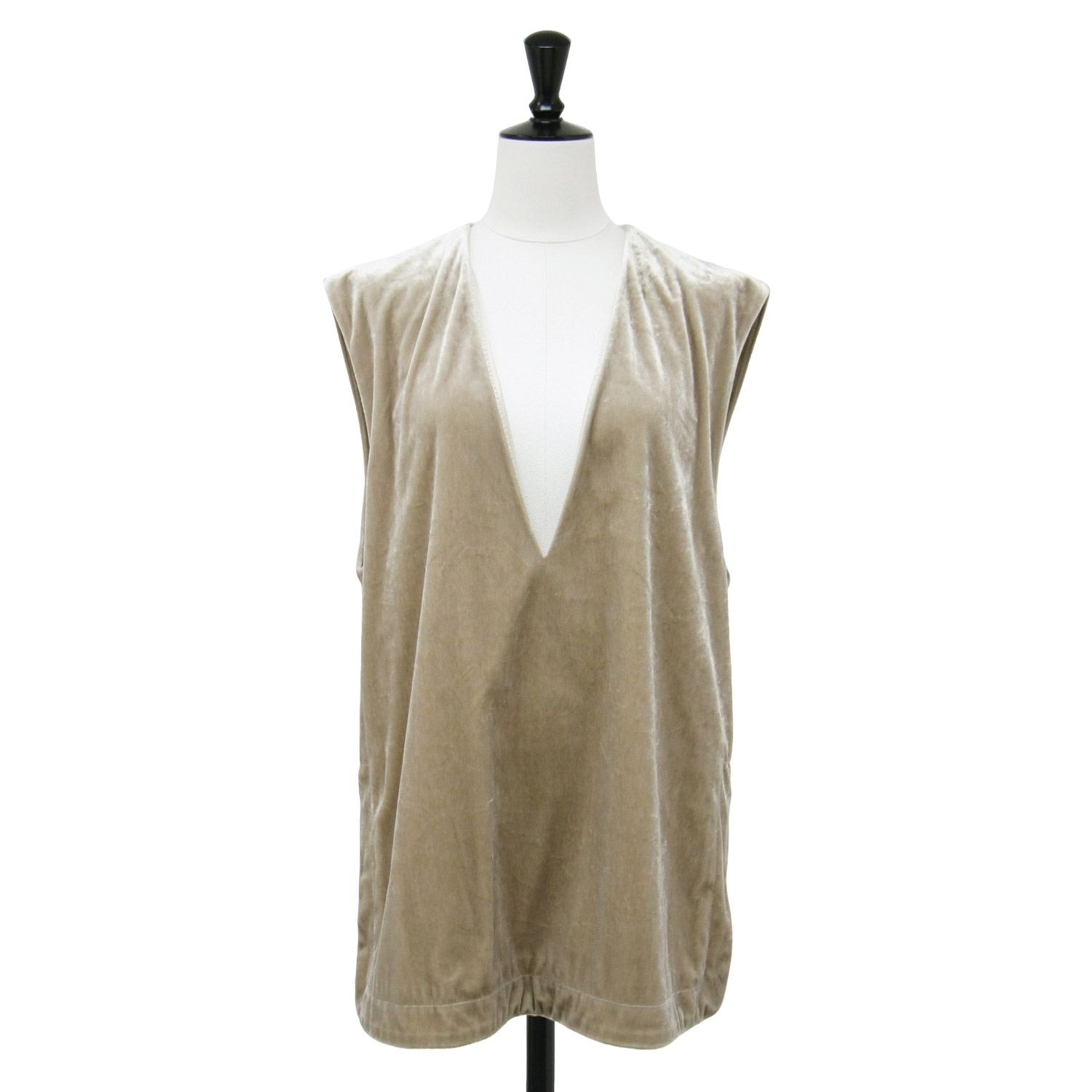 美品】Ballsey ボールジー ベスト ライトベージュ サイズ:36(9号