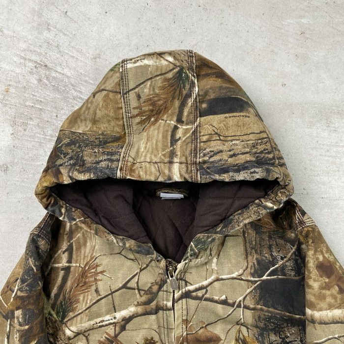 Kids】Carhartt カーハート ダックジャケット リアルツリーカモ