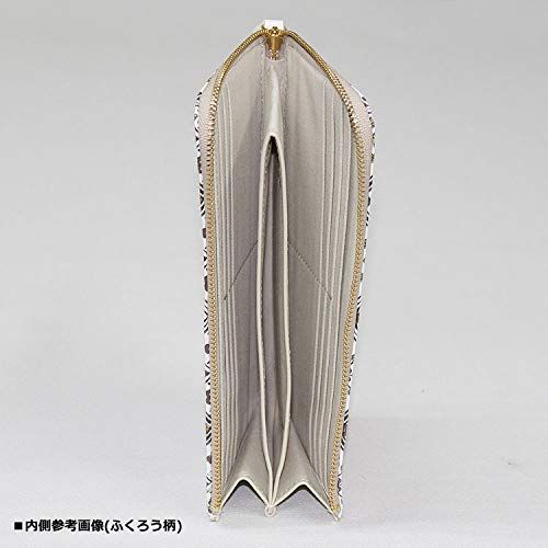 浅草文庫] L字ファスナー 長財布 オリエント 柄 スリム 財布 サイフ 革