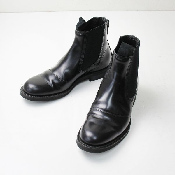 HYKE ハイク SIDE GORE BOOTS レザーサイドゴアブーツ 6.5E