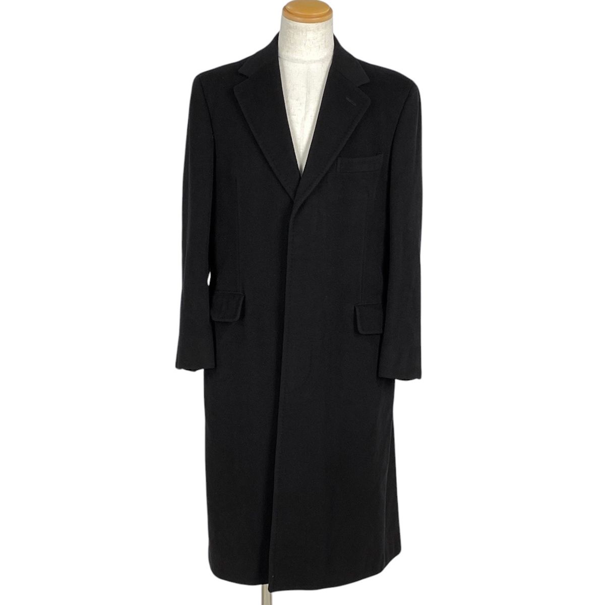 未使用級 BURBERRY バーバリー TBボタン カシミヤ チェスターコート 未使用級 BURBERRY バーバリー TBボタン カシミヤ チェスターコート