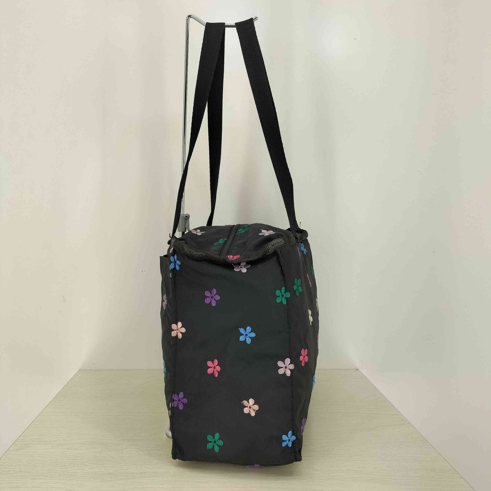 レスポートサック LeSportsac 花刺繍 ミニボストンバッグ トート