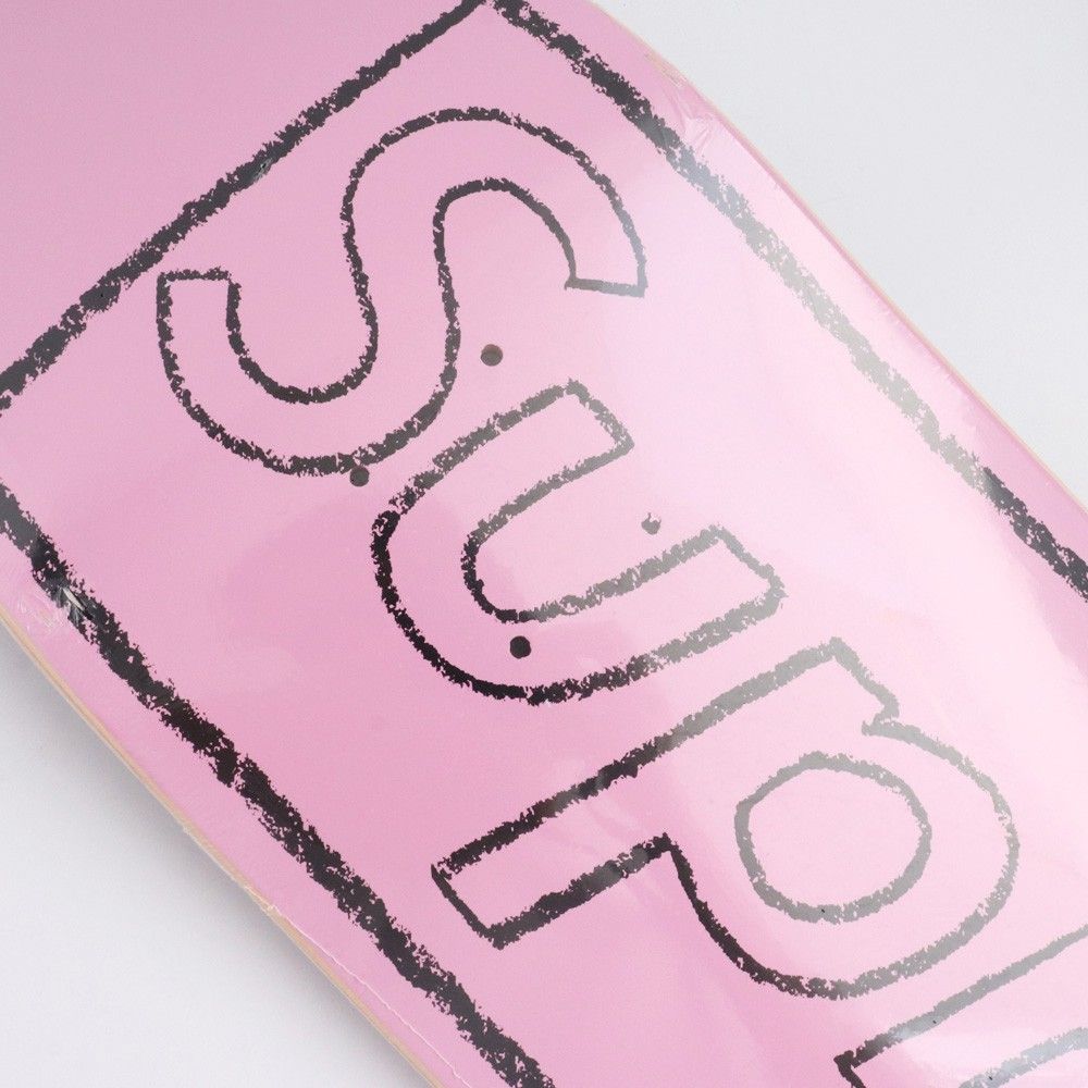 未使用 SUPREME × KAWS Chalk Logo Skateboard Deck - メルカリ