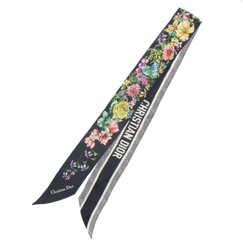 24FCO106I606 シルク総柄スカーフ