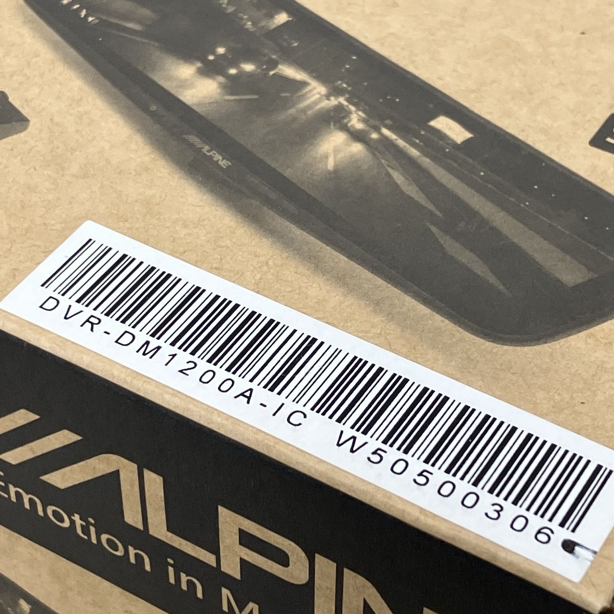 ALPINE DVR-DM1200A-IC 12型 ドライブレコーダー 搭載 デジタル