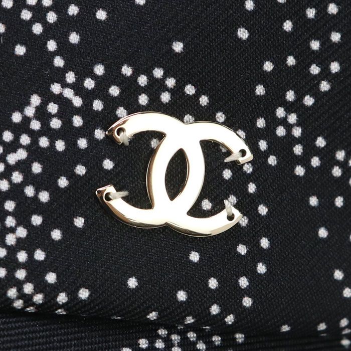 CHANEL シャネル カメリア キャップ シルク【中古】 レディース