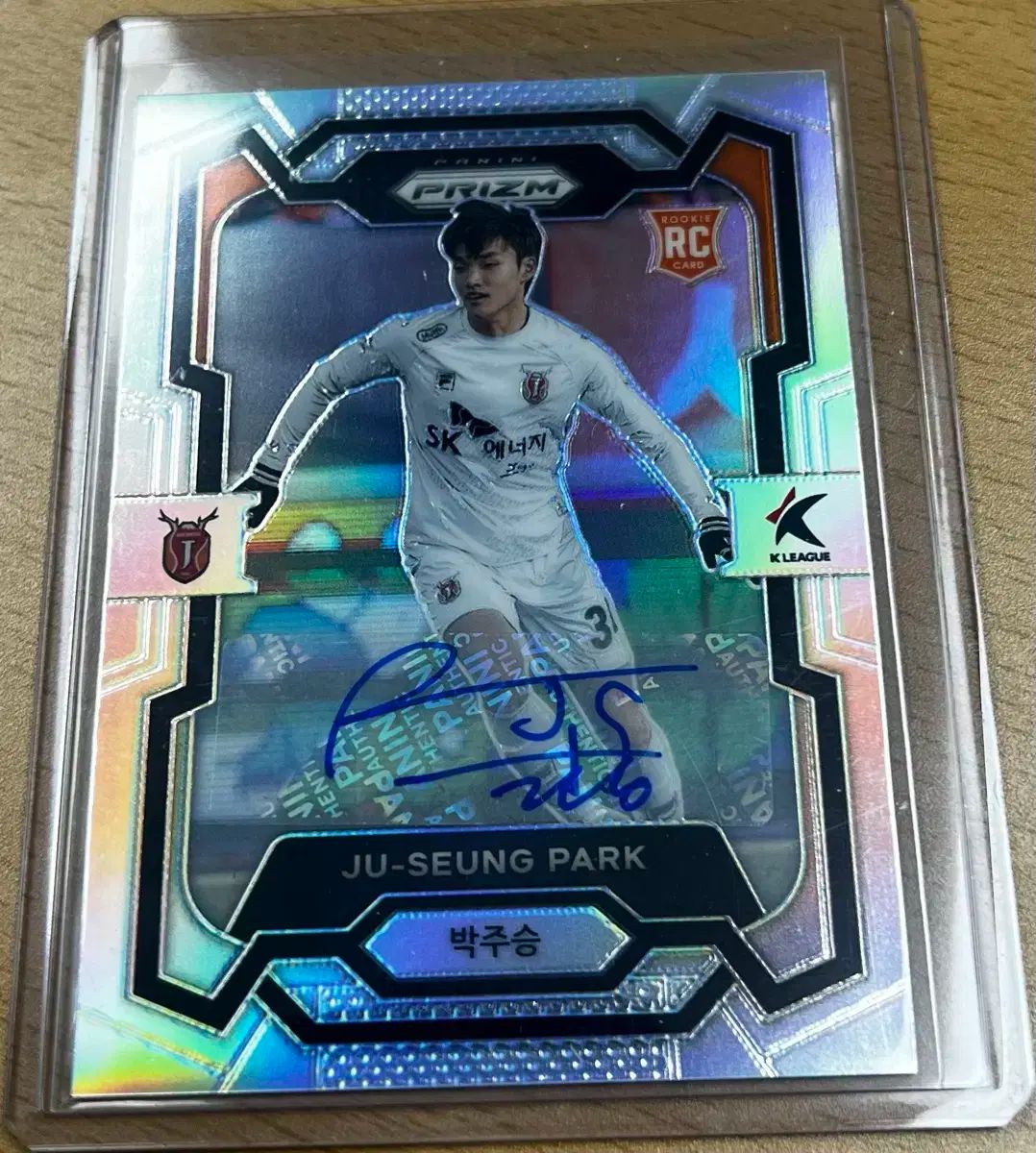 24 年 K リーグ Panini パニーニ プリズム チェジュ パク・ジュスン シルバーオート