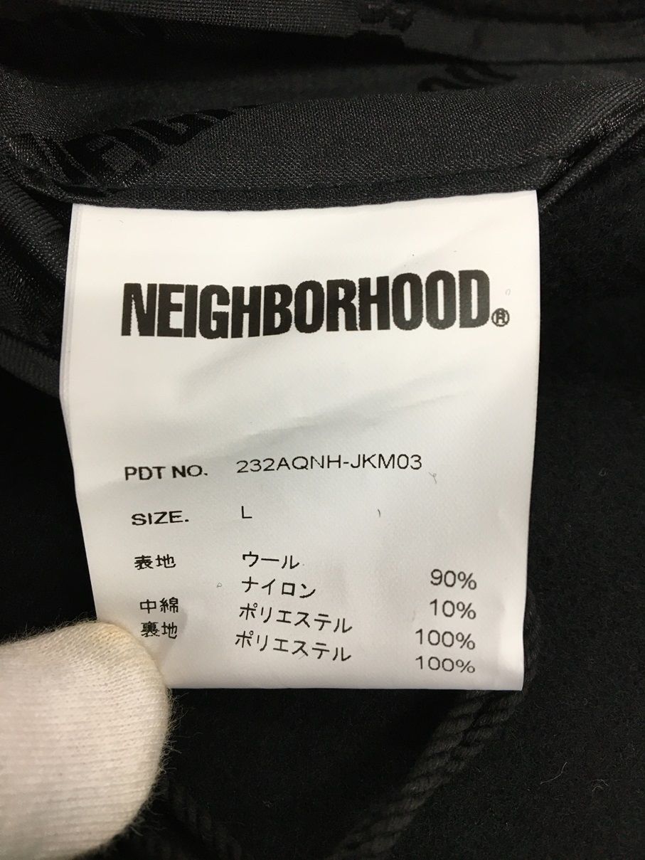 NEIGHBORHOOD CHESTER COAT 23AW BLACK ネイバーフッド