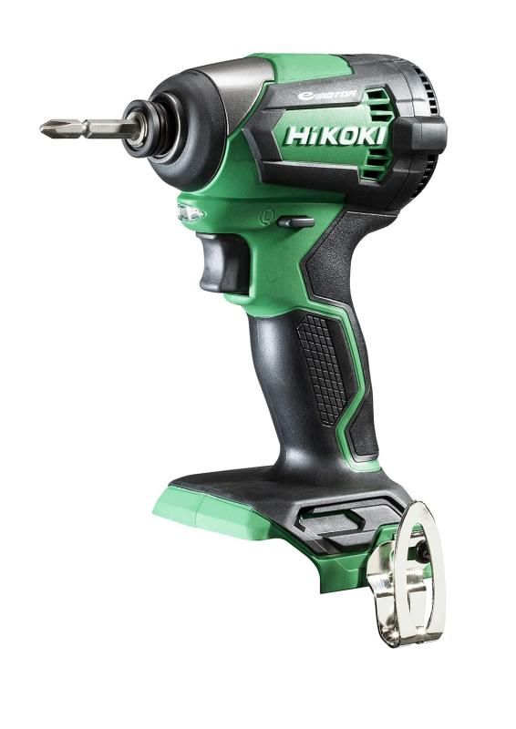 HiKOKI ハイコーキ 18V 充電式インパクトドライバー 最大締付トルク175N m アグレッシブグリーン 蓄電池 充電器 ケース ビット別売 WH18DE NN