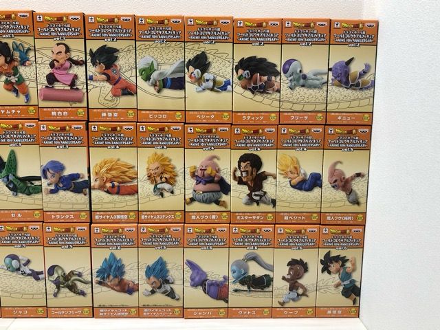 ドラゴンボール超 ワールドコレクタブルフィギュア ANIME 30th ANNIVERSARY vol.1～vol.6 全種セット 計36個 【F5128-007】106 ドラゴンボール超 ワールドコレクタブルフィギュア ANIME 30th