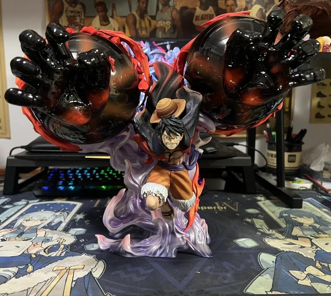 ワンピース ルフィ ギア3 ゴムゴムの灰熊銃 フィギュア ガレージキット ワンピース ルフィ ギア3 ゴムゴムの灰熊銃 フィギュア ガレージ