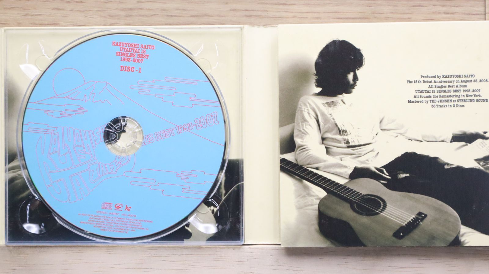 国内盤CD☆斉藤和義/Kazuyoshi Saito□ 歌うたい15 SINGLES BEST
