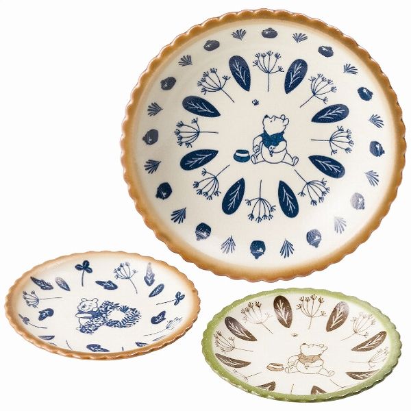 イン・ザ・ウッド シェアプレートセット くまのプーさん 3536-02(4109-056)