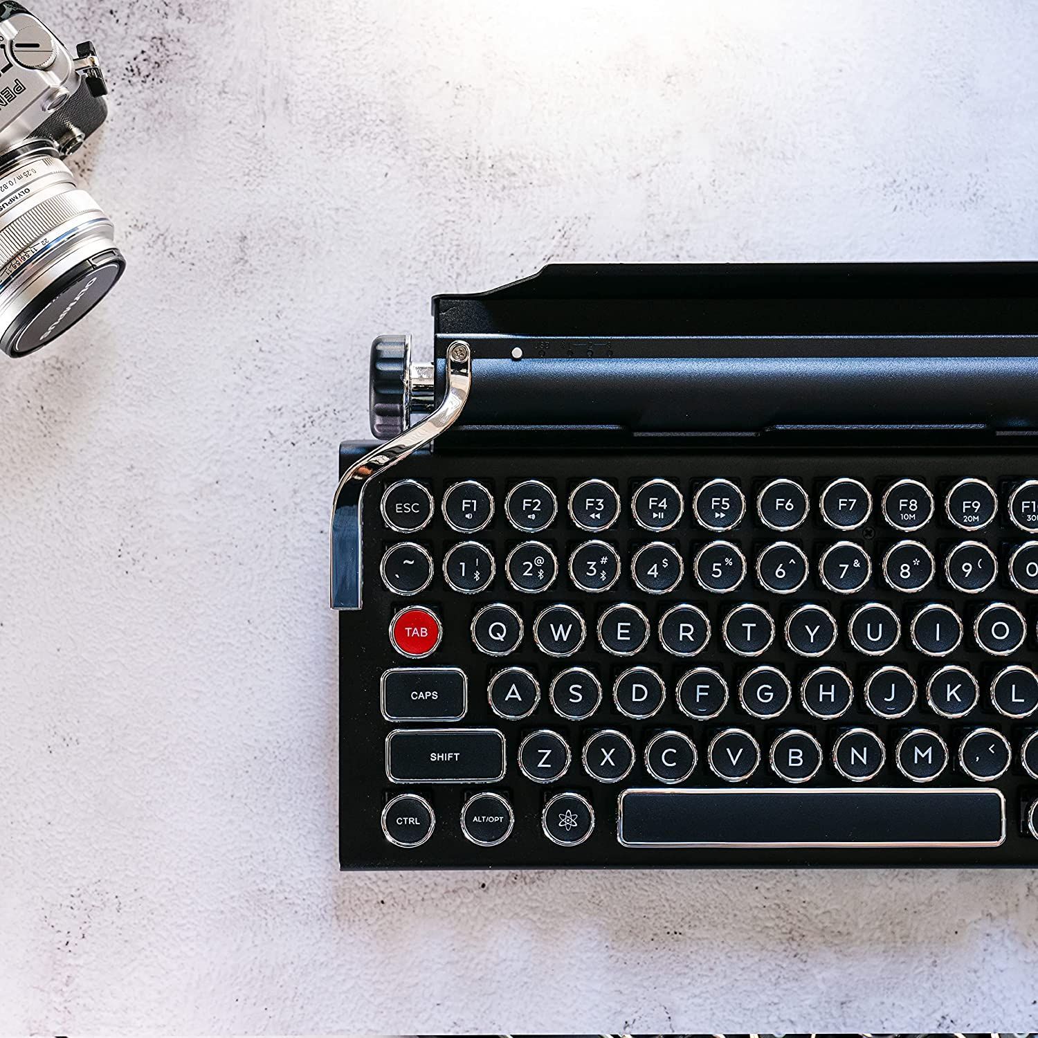 Qwerkywriter レトロタイプライター Bluetoothキーボード US配列 