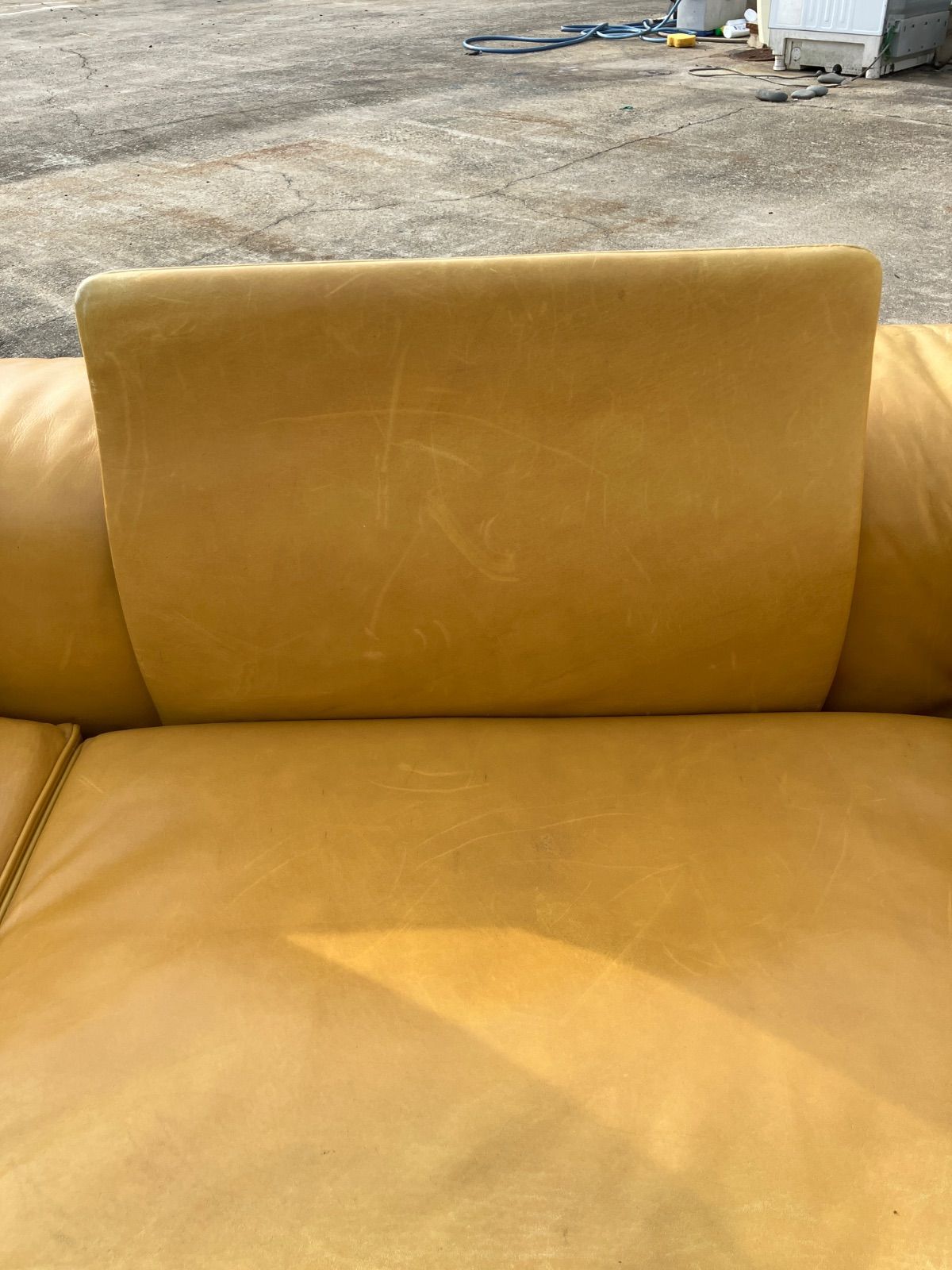 イタリア製 NATUZZI 本革カウチソファ 本革】ナツッジ イタリア