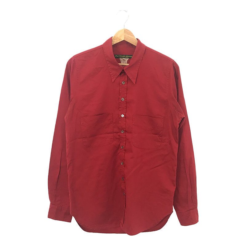 Paul Harnden / ポールハーデン | Mens Shirt / レギュラーカラーシャツ | M | レッド | メンズ