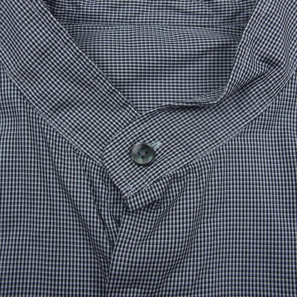 PORTER CLASSIC ポータークラシック SWISS COTTON STAND COLLAR CHECK